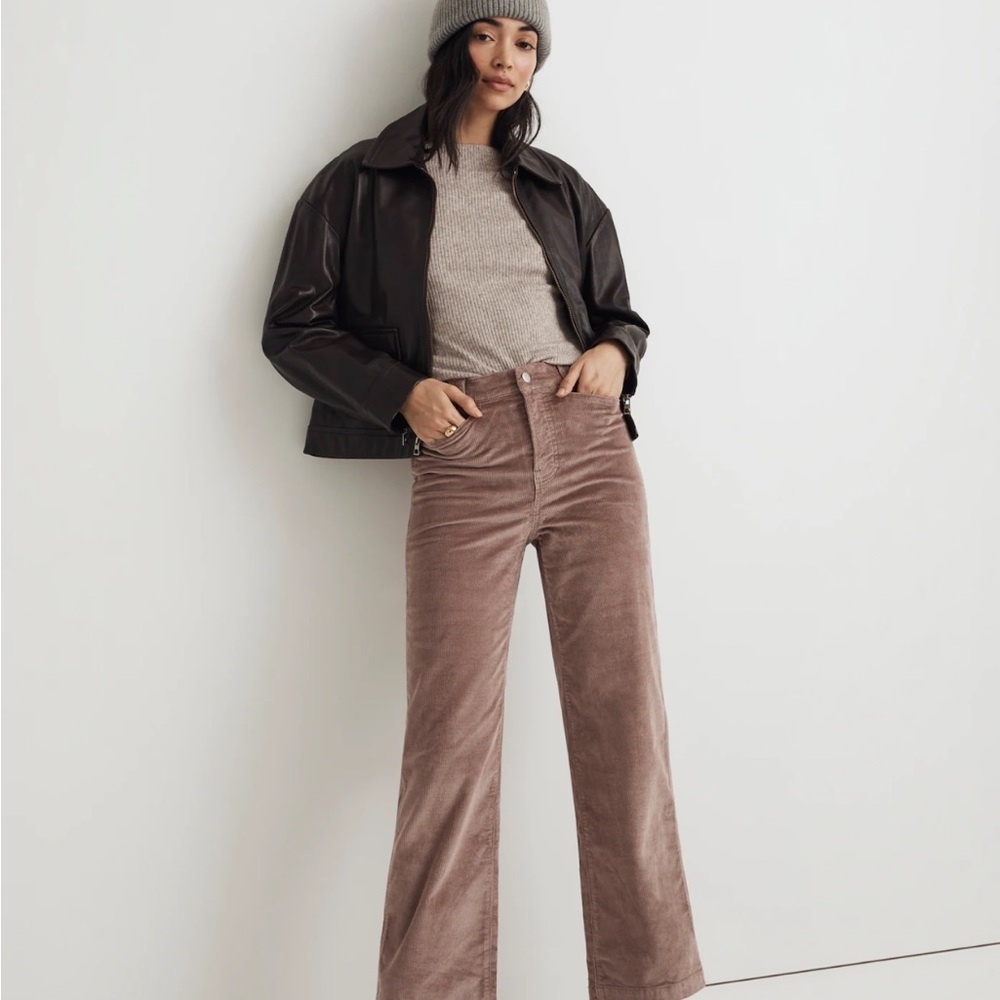 Madewell Corduroy Emmett Wide-Leg Pants